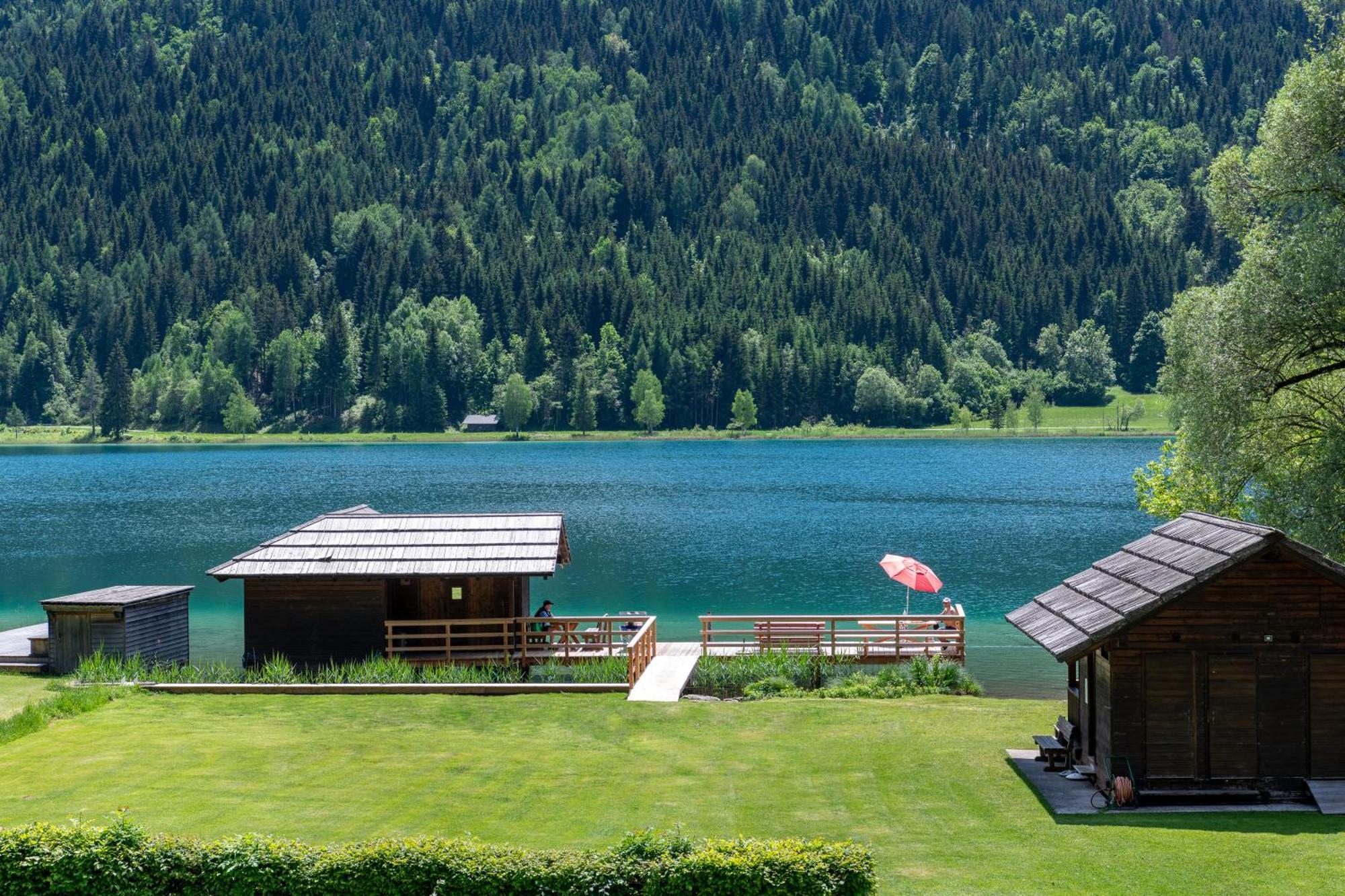 Draxl-Hof Ferienwohnungen Weissensee Zewnętrze zdjęcie