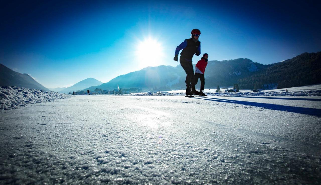 Draxl-Hof Ferienwohnungen Weissensee Zewnętrze zdjęcie