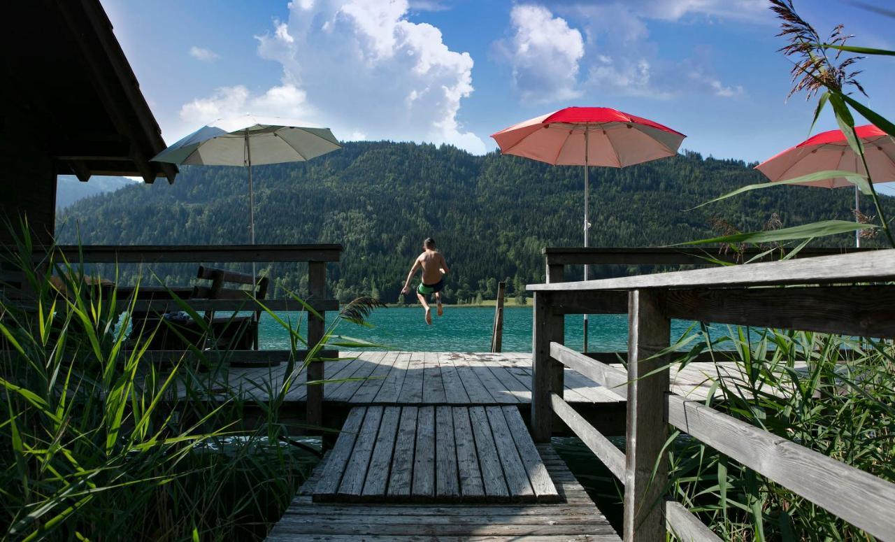 Draxl-Hof Ferienwohnungen Weissensee Zewnętrze zdjęcie